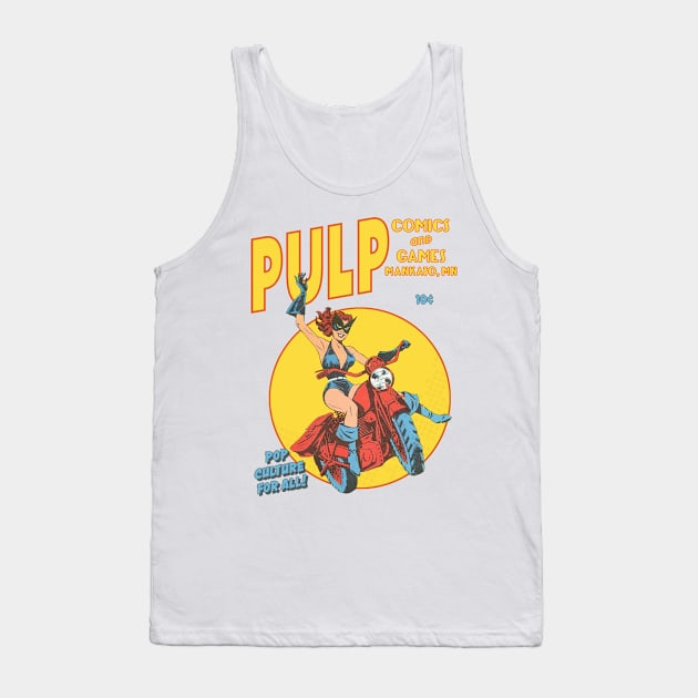 PULP Motorcycle Tank Top by PULP Comics and Games